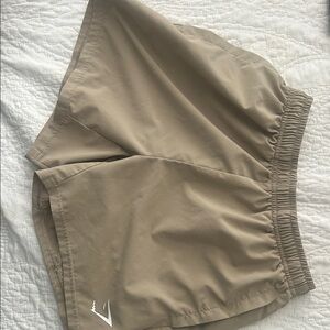 Gymshark Beige Workout Shorts